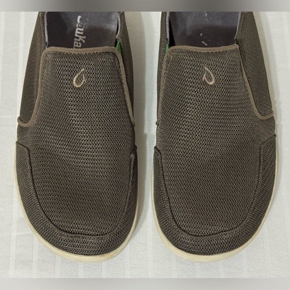 Olukai Nohea Mesh Slip On Shoes Loafers Sneakers Brown Men’s Size 8 - Picture 5 of 15